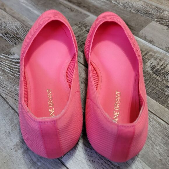 Lane Bryant Dream Cloud Pointed Toe Knit Ballet Flat Size 7 WIDE - Picture 9 of 9